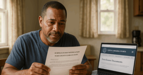 Unclaimed Foreclosure Money in North Carolina: How to Claim Surplus Funds | The Walls Law Group
